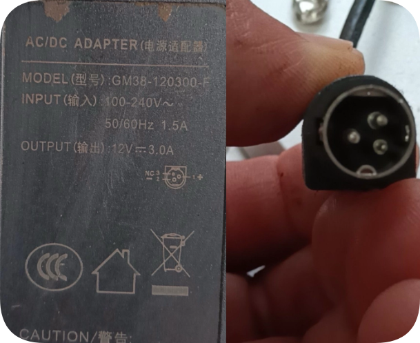 *Brand NEW*Suitable for GM38-120300-F power adapter 12V3A three-pin/12V3.0A3-pin power supply *Brand NEW*Suitable for GM38-120300-F power adapter 12V3A three-pin/12V3.0A3-pin power supply